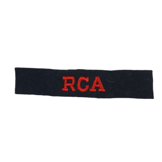 Royal Canadian Artillery Shoulder Title (Copy)