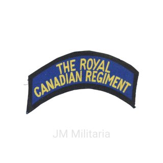 The Royal Canadian Regiment – Shoulder Title