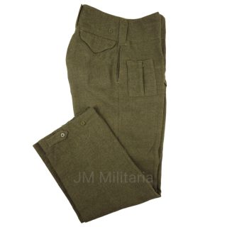 Canadian Battle Dress Trousers – Dated 1945