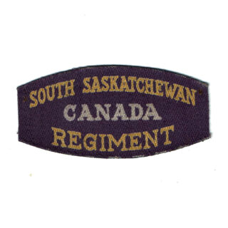 South Saskatchewan Regiment- Printed