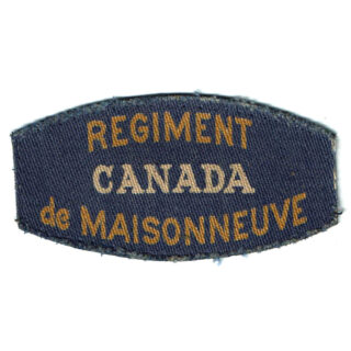 Regiment De Maisonneuve
