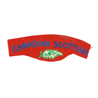 Canadian Scottish Regiment – Cloth Shoulder Flash