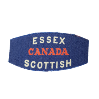Essex Scottish Regiment – Printed Shoulder Flash