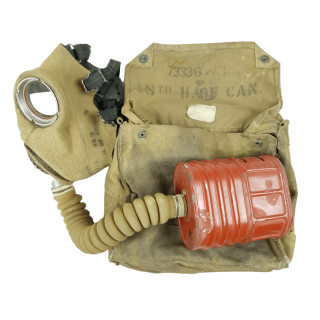 Anti Gas Respirator With Bag – 48th Highlanders Of Canada