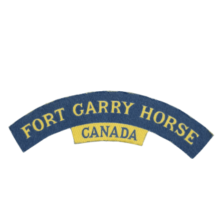 Fort Garry Horse – Printed Shoulder Title