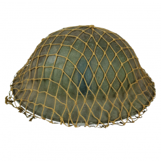 British Camouflage Helmet – With Double Flash