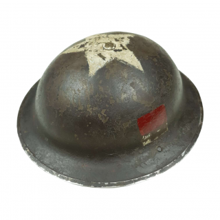 Canadian Mk2 Helmet – With Flash And White Painted Allied Star