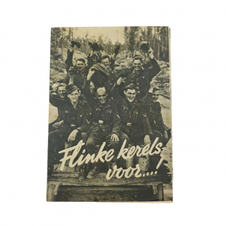 Dutch SS Leaflet ‘Flinke Kerels Voor!’