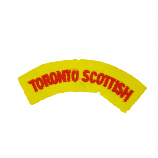 Toronto Scottish Regiment – Shoulder Title