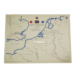 War Map North-West Europe, RCCS – 5th CDN ARMD DIVISION – Groningen Niemeijer