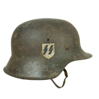 Waffen-SS M42 SD Combat Helmet – EF68