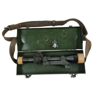 No32 Mk1 Sniper Rifle Scope In Carrying Case – 1941
