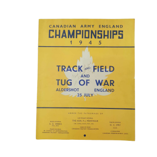 Canadian Army Engeland Championships 1945