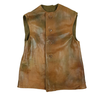 British Camouflaged Leather Jerkin – Dated 1944