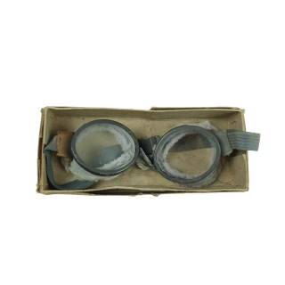 British Goggles In Original Cardboard Box