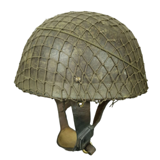British Airborne Fibre Rim Helmet