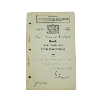 Field Service Pocket Book – Field Engineering 1944