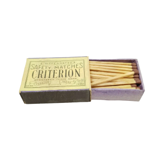 Impregnated Safety Matches Criterion