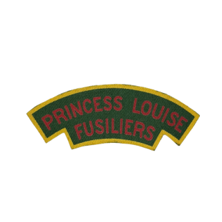 Princess Louise Fusiliers – Shoulder Title