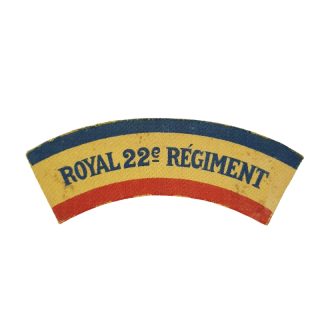 Royal 22e Regiment – Printed Title