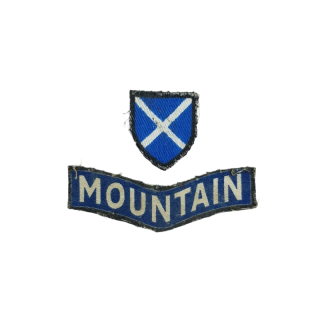 52nd Lowlands Division – Printed Shoulder Insignia