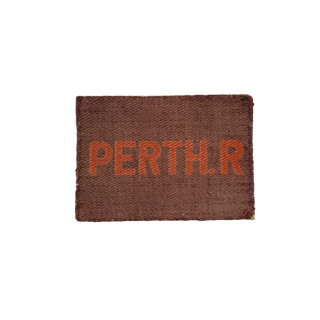 Perth Regiment – Printed Formation Patch
