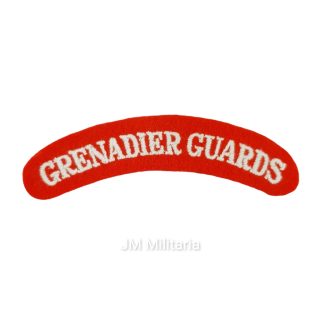 Grenadier Guards – Embroidered Shoulder Title
