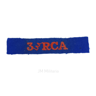 3 LAA RCA- Embroidered Shoulder Title