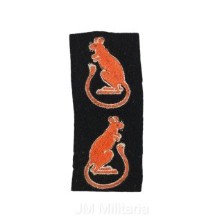 7th Armoured Division – Pair Of Embroidered Patches