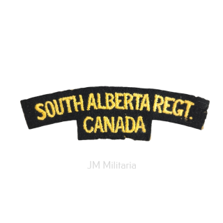 South Alberta Regiment Shoulder Title