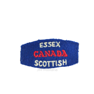 Essex Scottish Regiment Shoulder Title – Embroidered