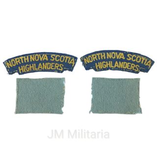 North Nova Scotia Highlanders – Insignia Grouping