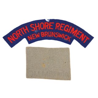 North Shore Regiment Shoulder Title – 3rd Canadian Infantry Division Formation Patch
