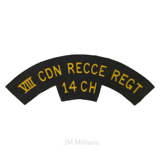 8th RECCE Regiment – Printed Shoulder Title