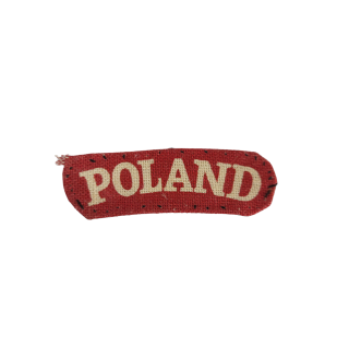 POLAND – Printed Shoulder Title