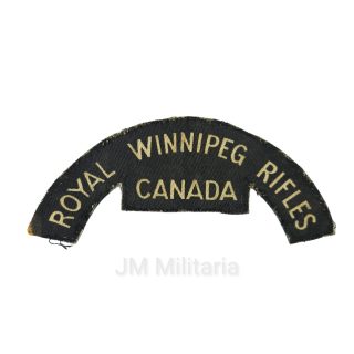 Royal Winnipeg Rifles – Printed Shoulder Title