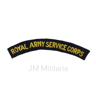 Royal Army Service Corps – Embroidered Shoulder Title