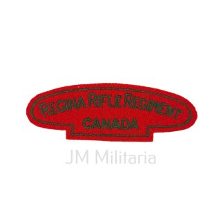 Regina Rifles Regiment – Embroidered Shoulder Title
