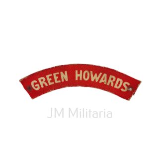 Green Howards – Printed Shoulder Title