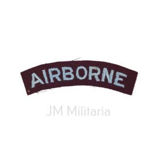 Airborne – Curved Embroidered Shoulder Title