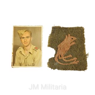 7th Armoured Division Patch & Photo