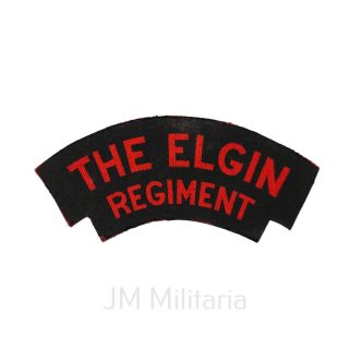 Elgin Regiment – Printed Shoulder Title
