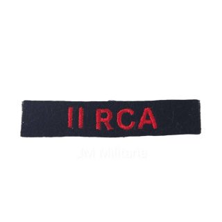 11th Field Regiment RCA- Shoulder Title