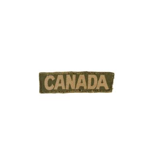 CANADA – Printed Shoulder Title