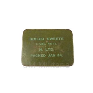 Boiled Sweets Ration Tin – January 1944
