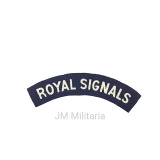 Royal Corps Of Signals – Printed Shoulder Title