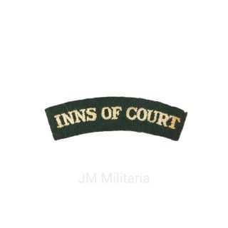 Inns Of Court Regiment – Embroidered Shoulder Title