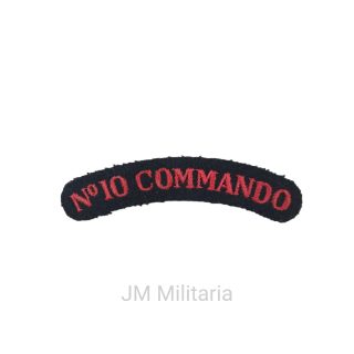 No.10 Commando – Serifs Pattern Shoulder Title