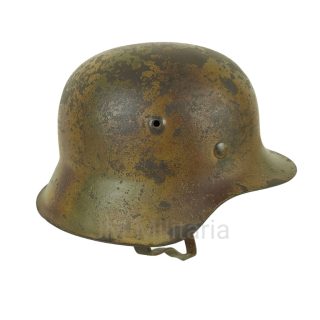 Wehrmacht M40 ‘Normandy’ Three Tone Camouflage Helmet – HKP62