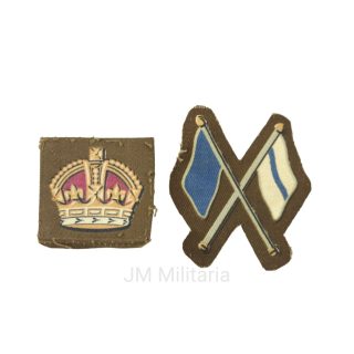 Warrant Officer Rank Insignia + Signaller Qualification Patch (Printed)
